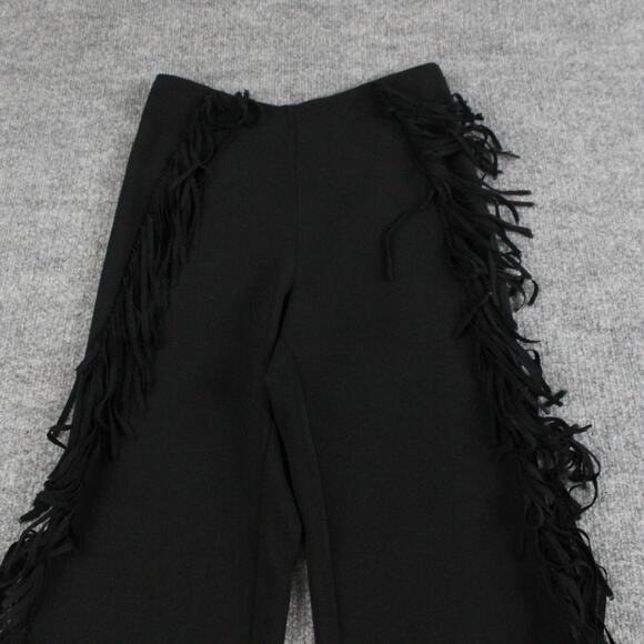 Cinq a Sept Pants Women 0 Remy Fringe Wide Leg Boho Western Rock and Roll Dressy - Picture 6 of 16